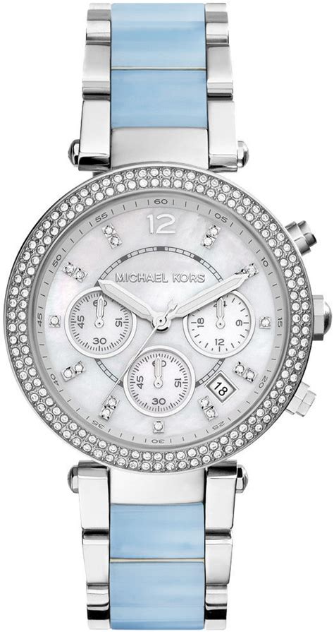 Women's Michael Kors Parker Chronograph Glitz Watch MK6138